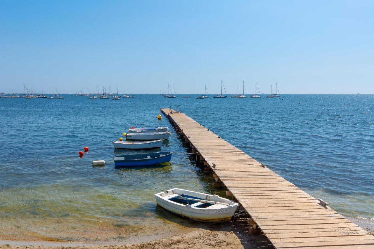 Ribera Beach/Wifi Daire Santiago De La Ribera Dış mekan fotoğraf