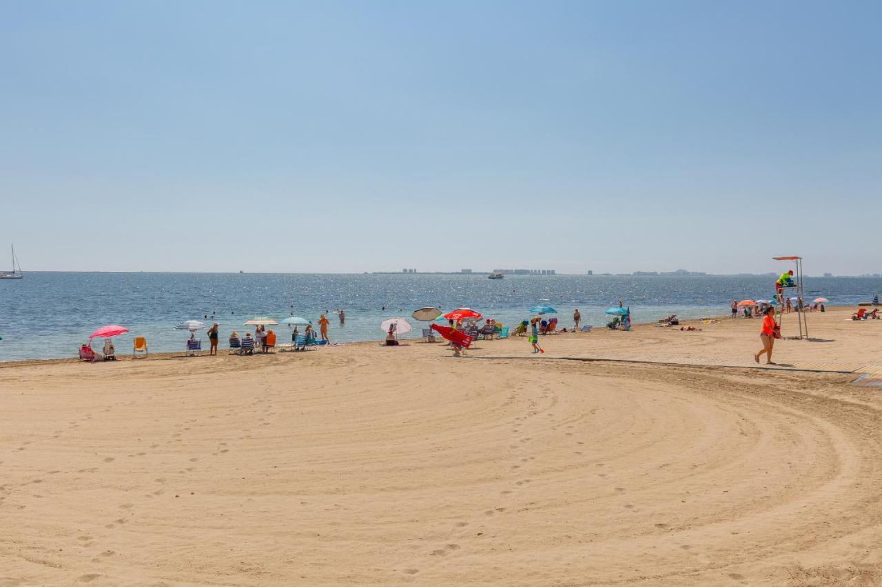 Ribera Beach/Wifi Daire Santiago De La Ribera Dış mekan fotoğraf
